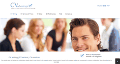 Desktop Screenshot of cvadvantage.co.uk